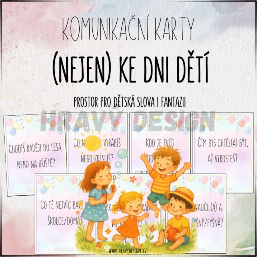 Foto: Komunikační karty - Den dětí 