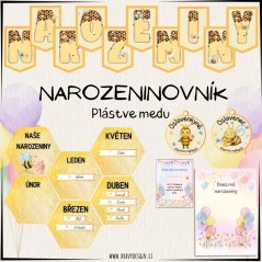 Foto: Narozeninovník - Plástve medu Foto: Narozeninovník - Plástve medu