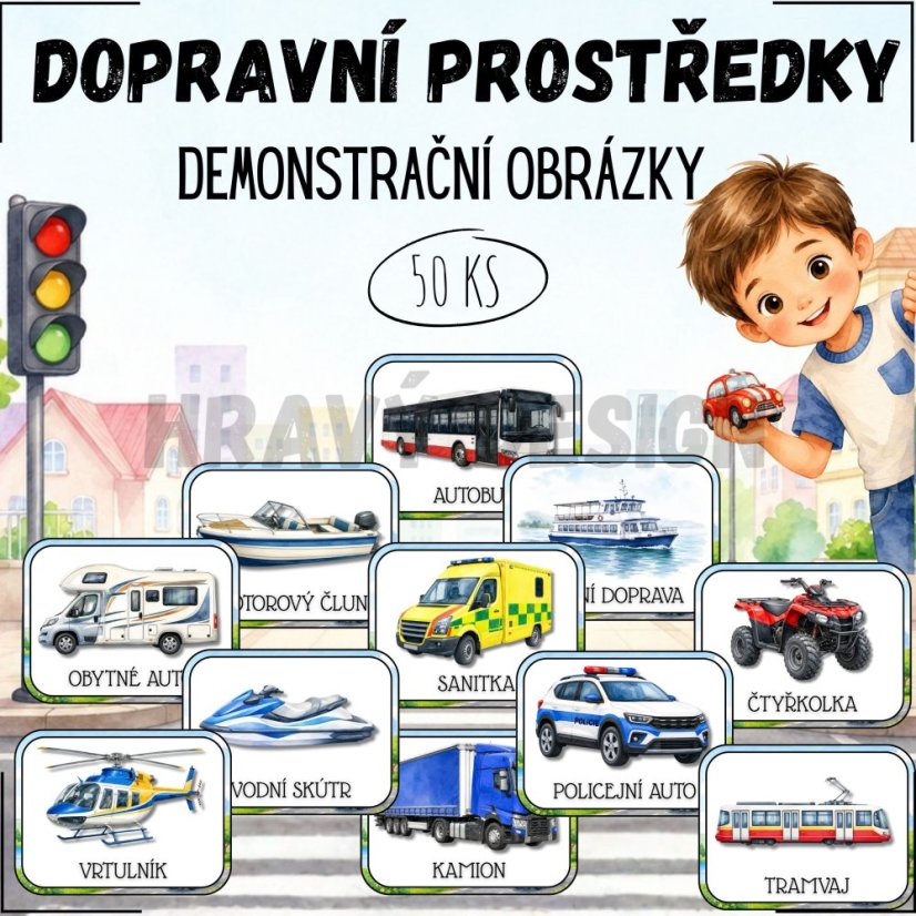 Doprava - Demonstrační obrázky