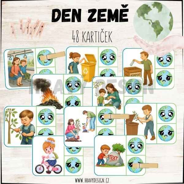 Foto: Den země - kolíčkování pro děti 