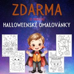 Halloweenské omalovánky - ke stažení zdarma 