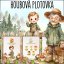 Houbová plotovka - stezka - les - houby