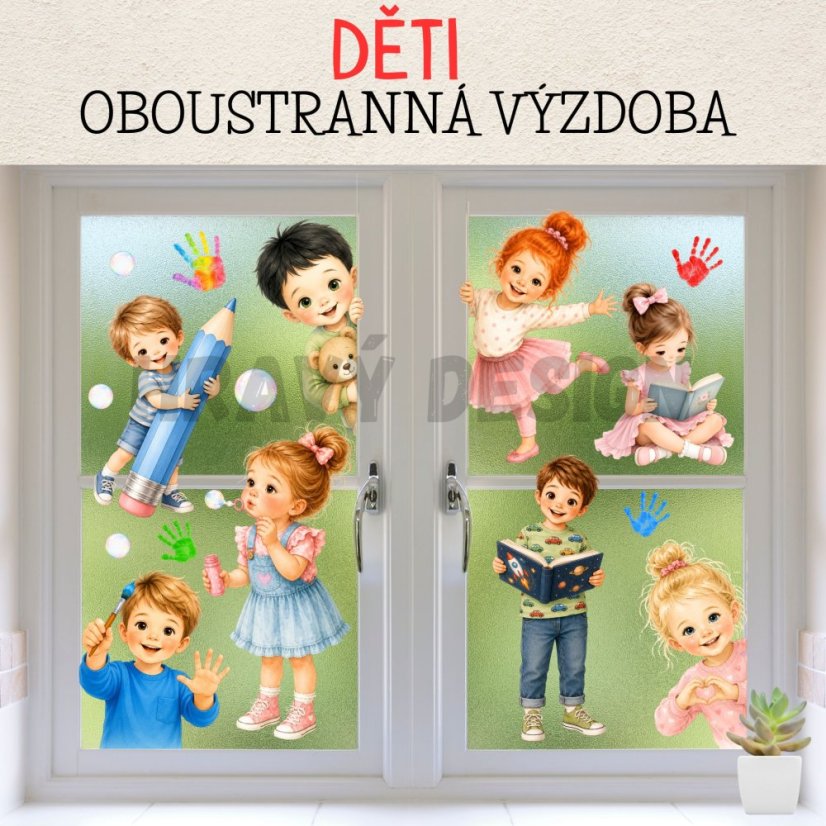 Děti - Oboustranná výzdoba