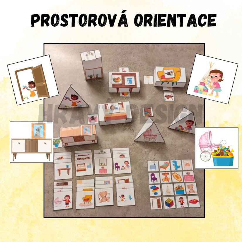 Foto: Prostorová orientace - výukový materiál pro děti 