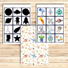 Vesmír - stínové (nebo klasické) pexeso