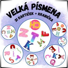 Foto: Postřehovka na procvičování velkých písmen Foto: Postřehovka na procvičování velkých písmen