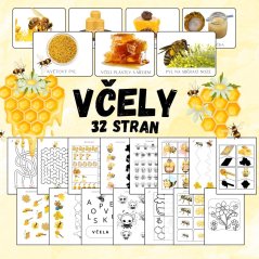 Pracovní listy a obrázky na téma Včely - výukový materiál. Pracovní listy a obrázky na téma Včely - výukový materiál.