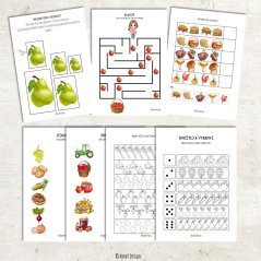 Podzimní sklizeň - plody a dary podzimu - soubor aktivit