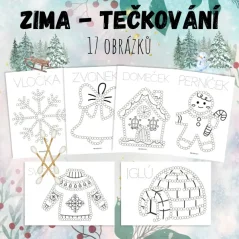 Tečkování - zima