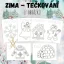 Tečkování - zima