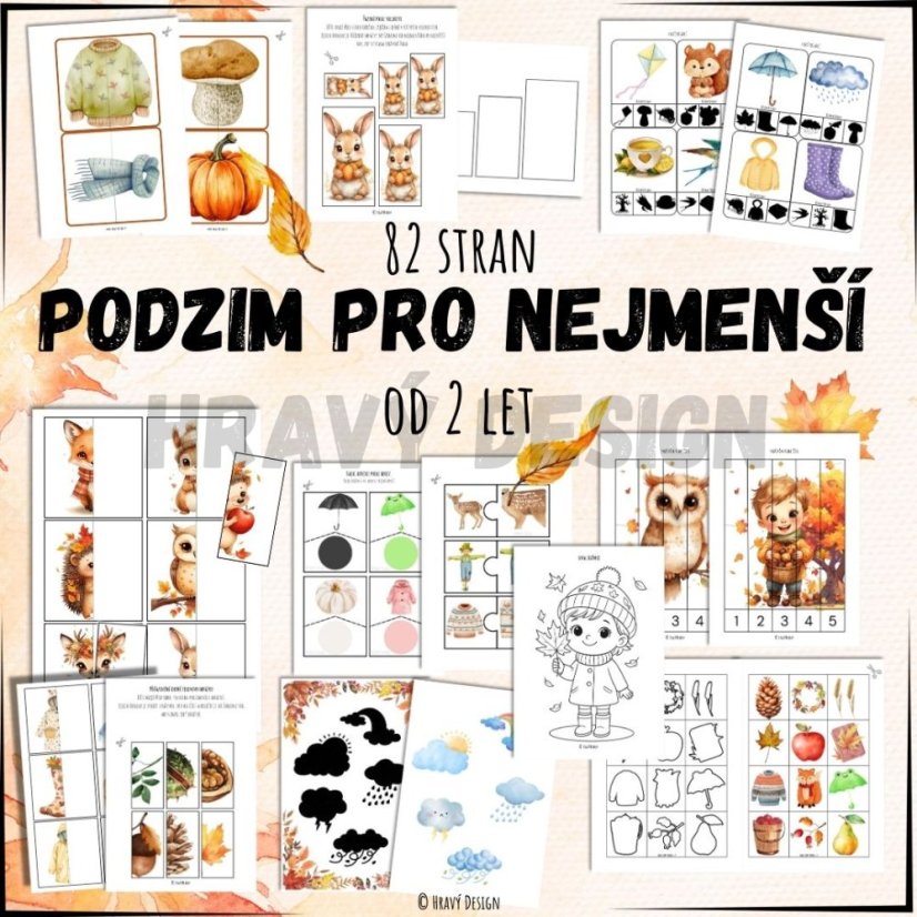 Foto: Podzim pro nejmenší - aktivity pro děti od 2 let 