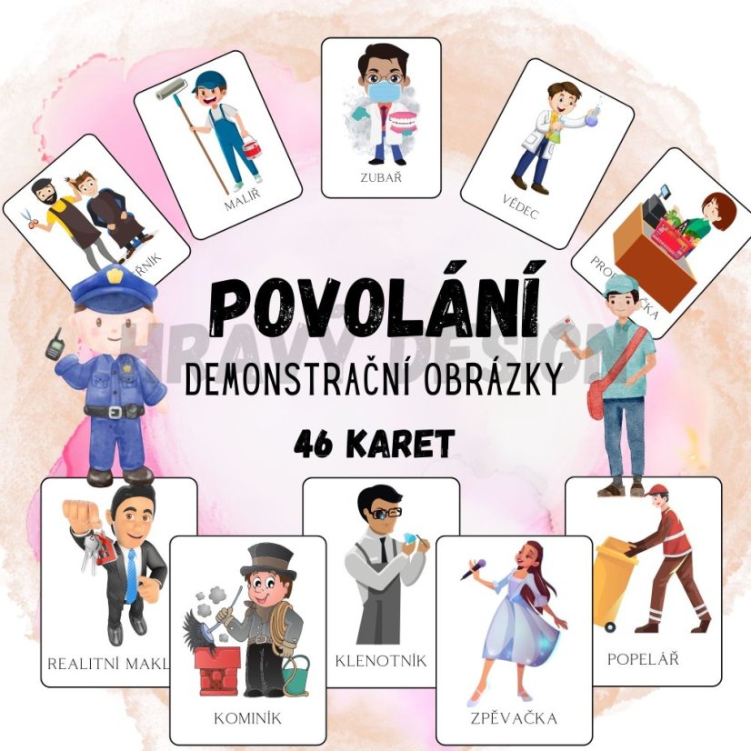 Foto: Demonstrační obrázky na téma povolání - Hravý Design 