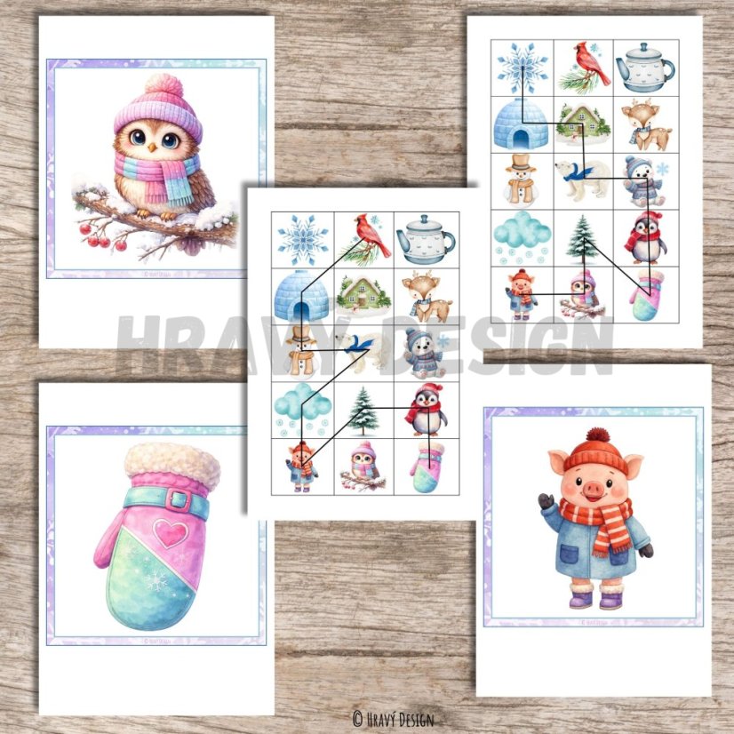 Zimní pohybový chodníček