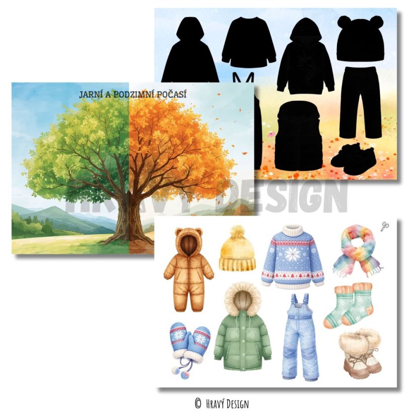 Oblečení - přiřazování