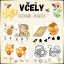 Foto: Kolíčkování - Včely Foto: Kolíčkování - Včely
