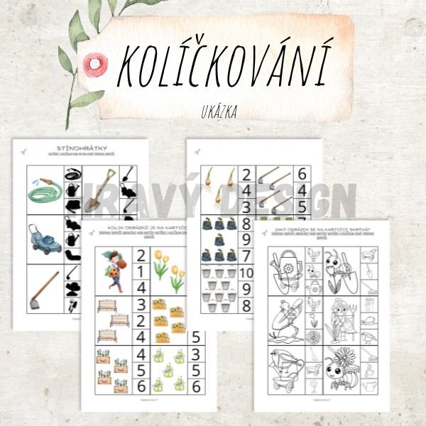 Jaro na zahrádce - velký soubor aktivit