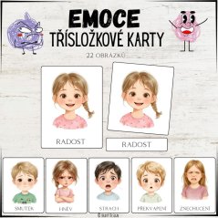 Foto: Emoce - Třísložkové karty 