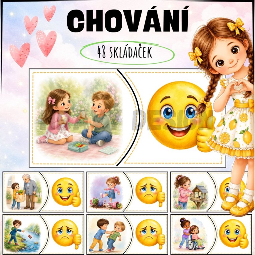 Chování - skládačky