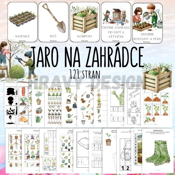 Foto: Jaro na zahrádce, Malý zahradník 