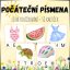 Letní kolíčkování – počáteční písmena