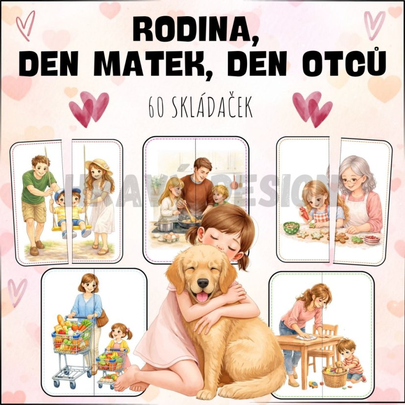 Rodina - Skládačky