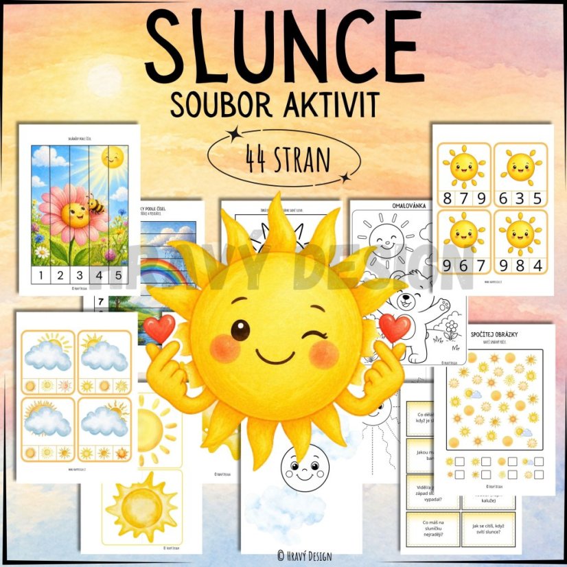Slunce - soubor aktivit