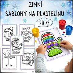 Foto: Šablony na plastelínu pro děti do MŠ - PDF 