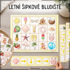 Letní šipkové bludiště