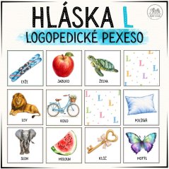 Hláska L - Logopedické pexeso