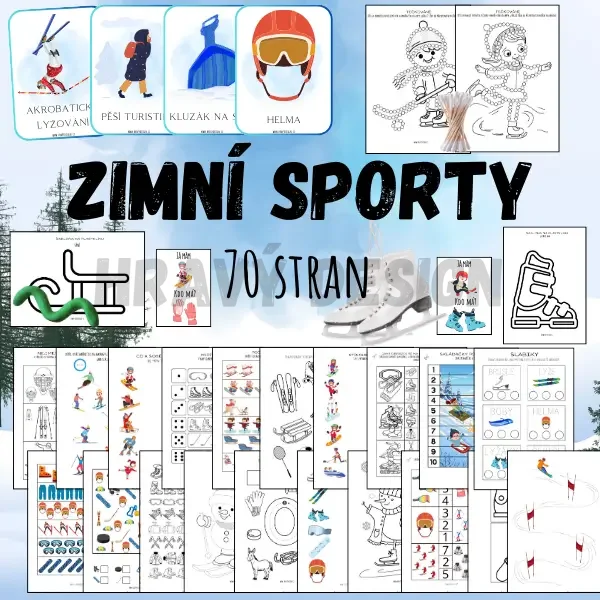 Foto: Zimní sporty pro děti do MŠ 