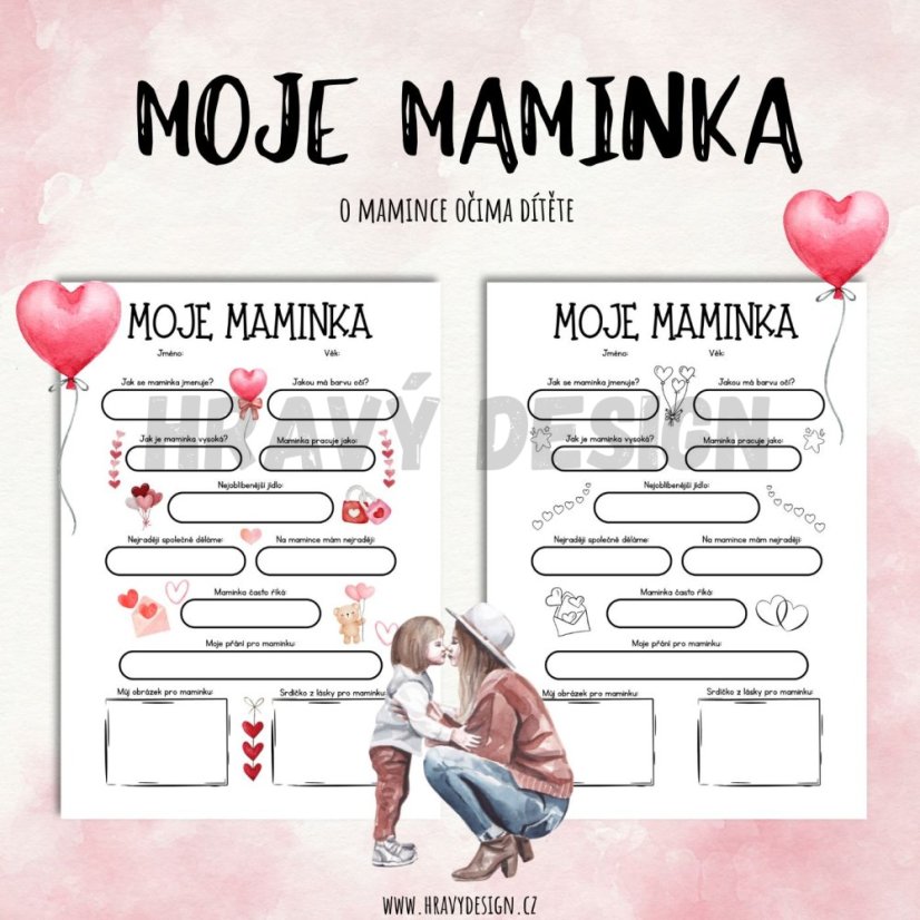 Foto: Den matek - moje maminka