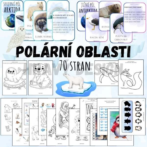 Foto: Polární oblasti a polární zvířata 