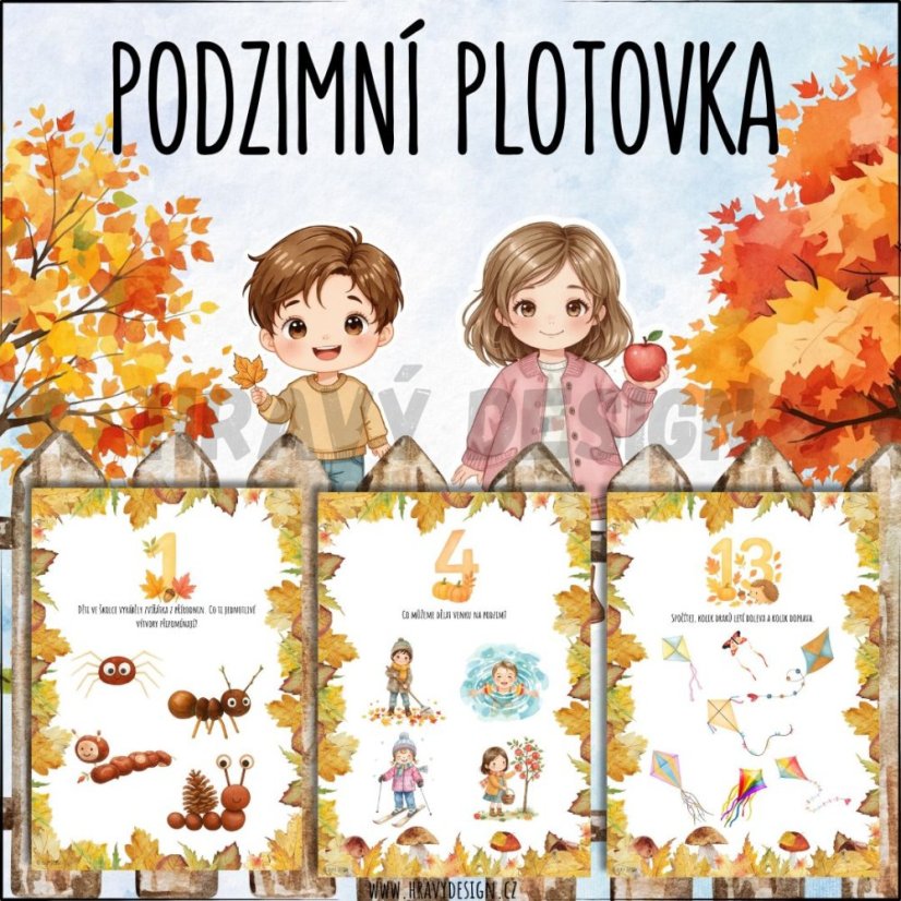 Foto: Podzimní plotovka - Hravý Design 