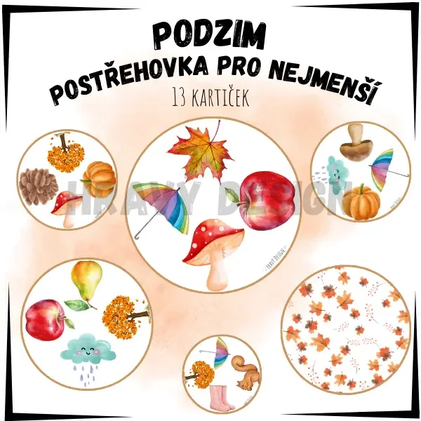 Foto: Podzimní postřehová hra pro děti 