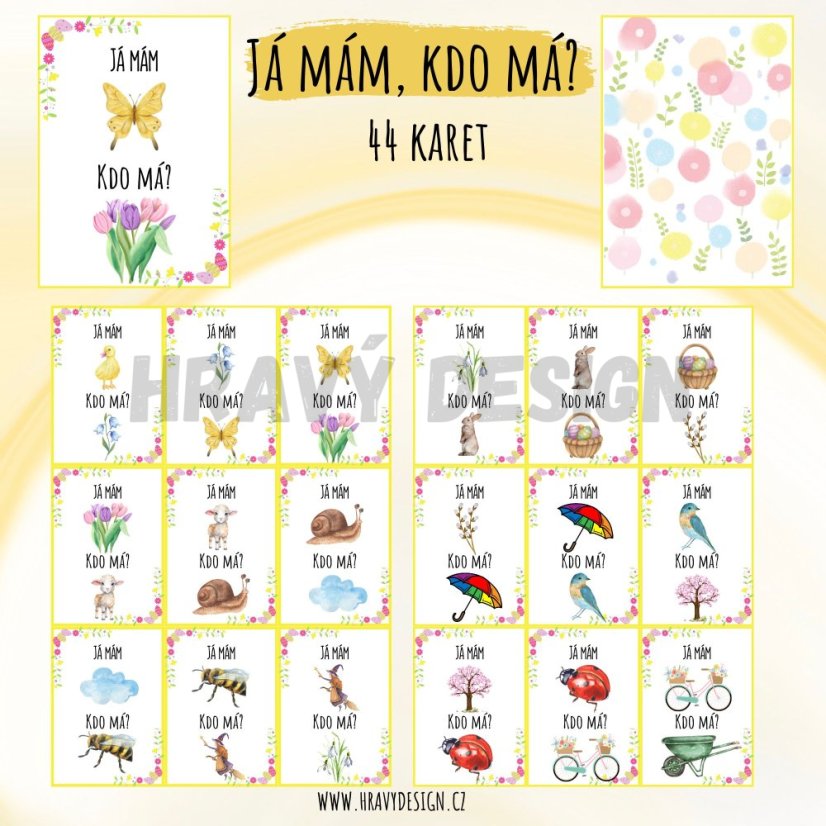Foto: Hra Já mám, kdo má? pro MŠ - JARO 