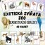 Foto: Zvířátka v ZOO  - demonstrační obrázky pro děti v MŠ