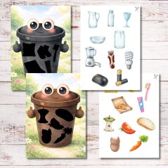 Třídíme odpad - stínohrátky