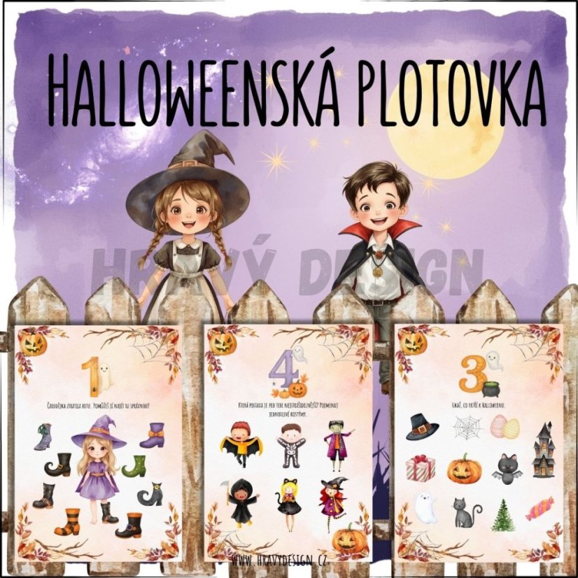 Halloweenská plotovka