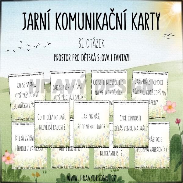 Foto: Jarní komunikační karty 
