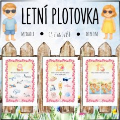 Foto: Letní plotovka - Hravý Design Foto: Letní plotovka - Hravý Design