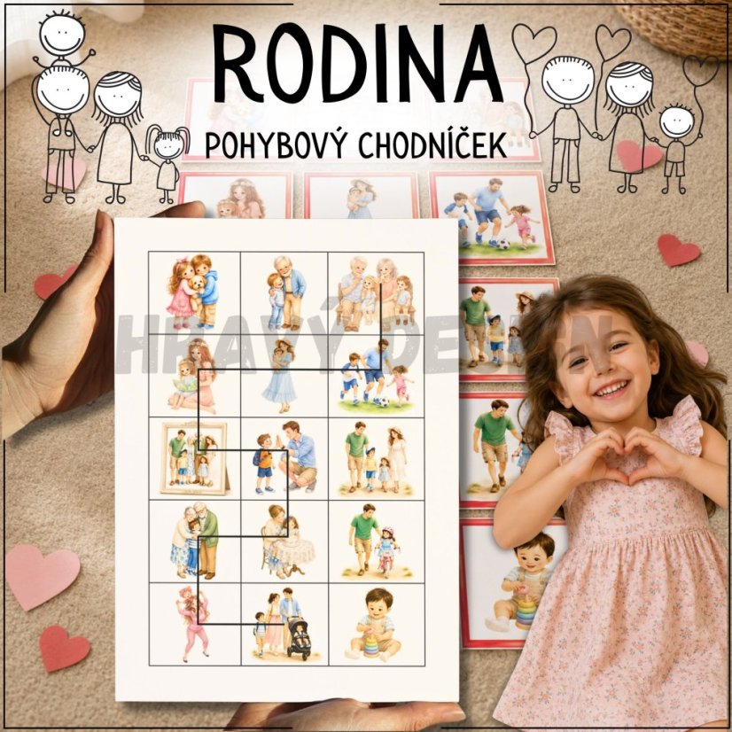 Rodina - Pohybový chodníček