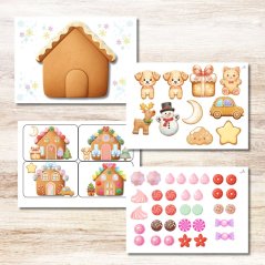 Zdobení perníkového domečku