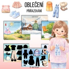 Téma oblečení podle ročního období do MŠ - Výukový materiál PDF 