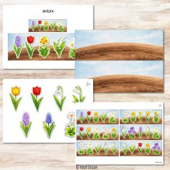 Květinová zahrádka - přiřazování