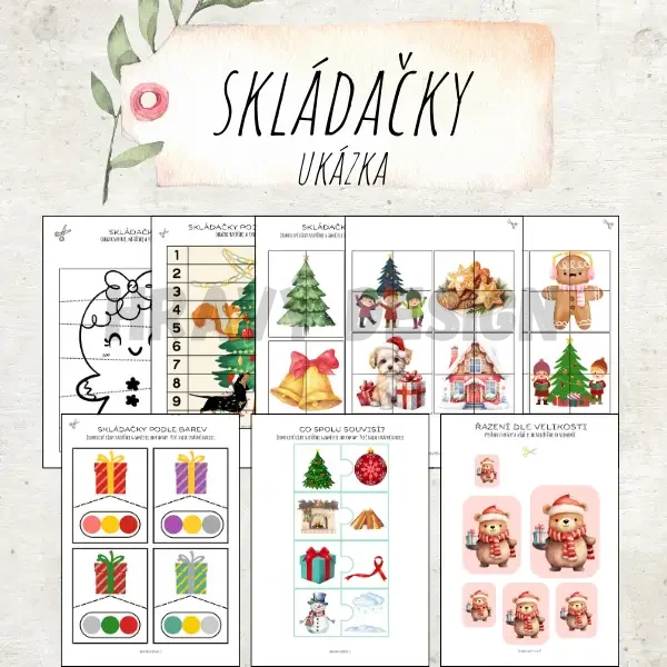 VÁNOCE - SOUBOR AKTIVIT - 150 STRAN