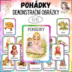 Pohádky - Z pohádky do pohádky - demonstrační obrázky 
