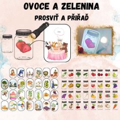 Foto: Prosvětlovací obrázky ovoce a zelenina