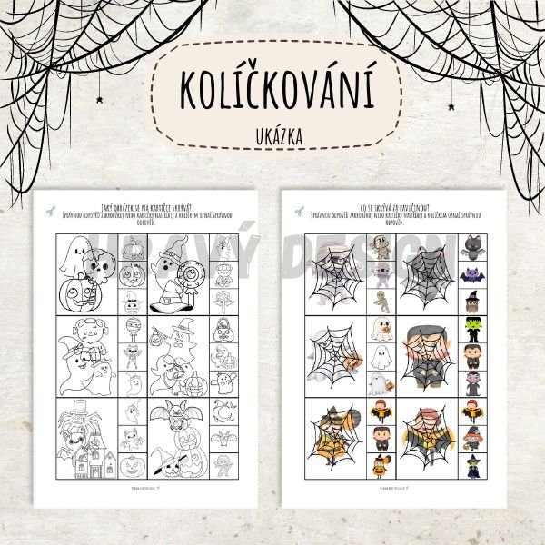 HALLOWEEN, DUŠIČKY - Soubor aktivit