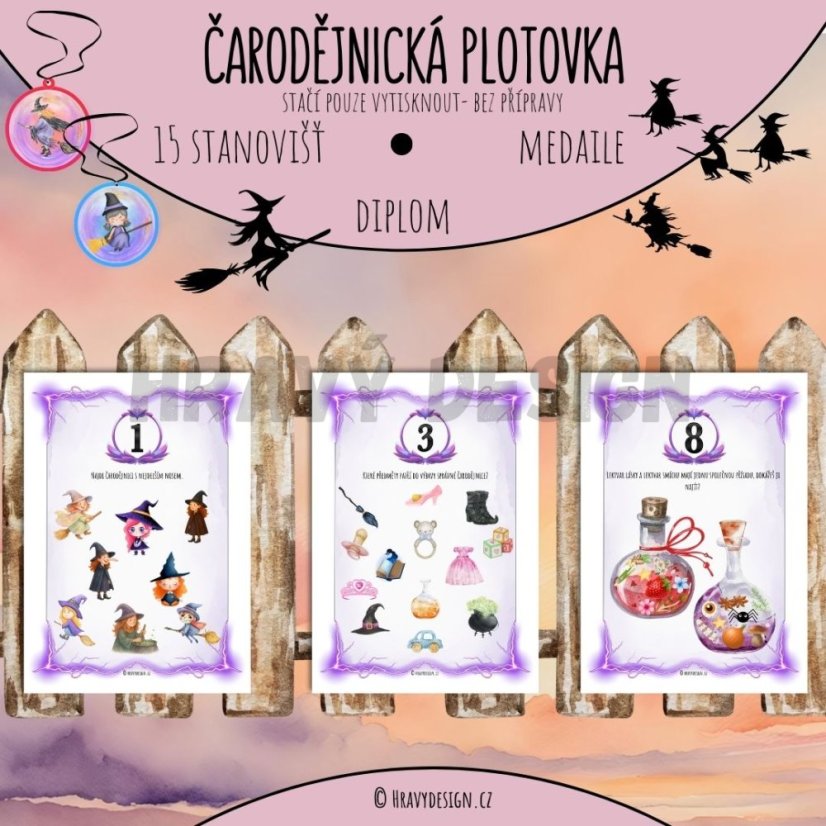 Čarodějnická plotovka