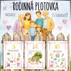 Rodina - plotovka - aktivity pro děti do MŠ